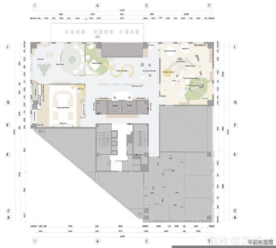 深圳和協幼兒園裝修設計_信欣幼兒園學校裝修設計