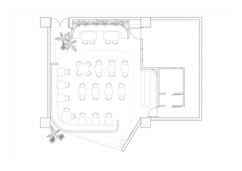 深圳龍華日式風格餐廳布局裝修設計