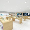 深圳南山假日廣場(chǎng)手機(jī)數(shù)碼店平面天花吊頂裝修