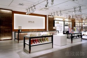 深圳羅湖區金光華廣場珠寶飾品店裝修 高檔實木展臺